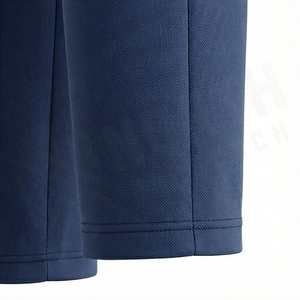 Men's <b>Navy</b> <b>Blue</b> Sporty Tracksuit <b>Jacket</b> Full Sleeve Stand Collar Zipper Fly Side Pockets Breathable Polyester Autumn Wear - Product Image 6
