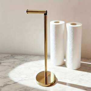 Porte-rouleau de papier toilette, accessoire de salle de bain d'hôtel, matériel de salle de bain domestique, porte-mouchoirs décoratif - Product Image 1