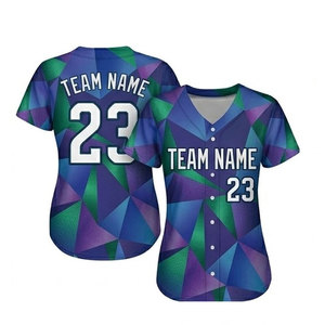 Camiseta Deportiva de Manga Corta Transpirable de Alto Rendimiento para Softbol, para Partidos Profesionales - Product Image 3