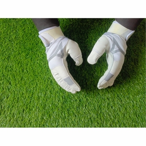 Gants de frappe en cuir blanc rembourrés, à enfiler, en tissu tricoté, unisexes, pour adultes, gants d'entraînement, fabrication sur mesure OEM, vente en gros - Product Image 4