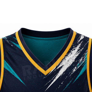Camisetas de Baloncesto de Primera Calidad, Logotipo Personalizado, Nombre y Número, Camisetas de Baloncesto a Precio de Fábrica - Product Image 5