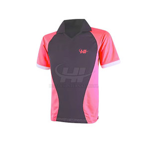 Vêtements de sport pour hommes adultes, personnalisés, respirants, de haute qualité, légers, manches courtes, en polyester, pour le cricket - Product Image 2