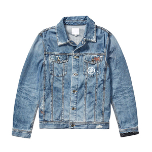 Chaqueta Vaquera para Hombre, Primavera/Otoño, Estilo Casual, Unisex, Chaqueta Vaquera Personalizada de Moda Urbana, Último Estilo - Product Image 2
