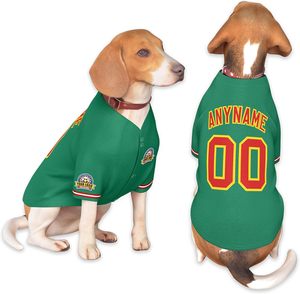 Camiseta de Béisbol Personalizada para Perros, Transpirable, Ligera, Antibacteriana, Ropa Deportiva de Verano, Suministro al por Mayor - Product Image 3