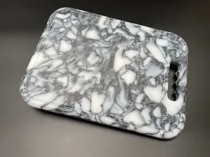 Elegant <b>Marble</b> Chopping <b>Board</b> with Various Finishes for Stylish Kitchen Food Preparation and Serving Needs Different - Product Image 3