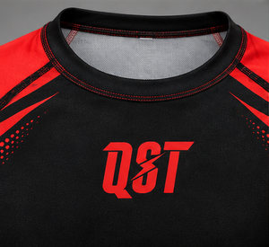 Camiseta Deportiva de Compresión para Hombre, Manga Larga, Protección UV, Poliéster/Algodón Ecológico, Secado Rápido, Transpirable, para MMA, Gimnasio y Entrenamiento - Product Image 4
