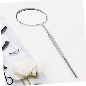 Miroir de Maquillage Lumineux Réfléchissant Glam Corner avec Grossissement 3X, Design Pliable, Inspiration Mode, Décoration Murale Beauté - Product Image 3