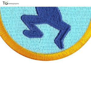 Fabrication professionnelle, vente en gros de patchs brodés, taille personnalisée, patchs brodés à bas prix - Product Image 2