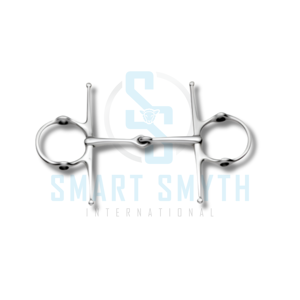 Mors de cheval professionnels en acier inoxydable à joue fixe pour l'équitation et l'entraînement - Product Image 1