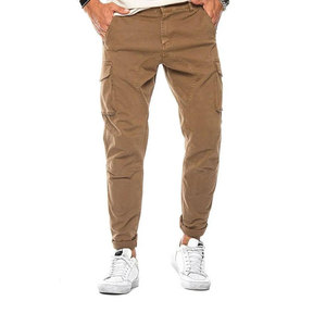 Pantalon cargo et pantalon décontracté pour homme en tissu technique haute performance Solid Trader, texture lisse, résistant aux plis - Product Image 1