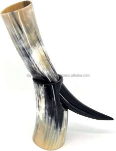 แก้วน้ำวายร์กิ้งพร้อมขาตั้งทำจากเขาควาย ผู้ผลิตและผู้ส่งออก - Product Image 4