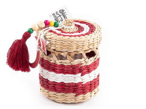 Caja de mimbre de diseño nuevo y hermoso colorido, con accesorios completos, fabricada en Vietnam, OEM, ODM, en varios colores. - Product Image 3