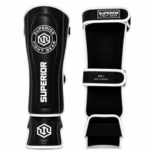 Protections de tibia internationales de qualité supérieure pour l'entraînement au MMA, au kickboxing et aux arts martiaux avec genouillères de protection - Product Image 5