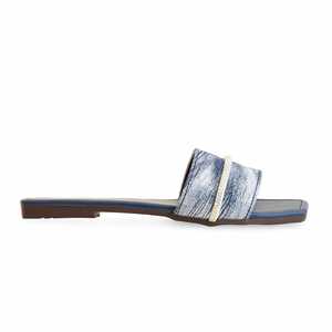 รองเท้าแตะกีฬาลำลองสีน้ำเงิน CL2027สลิปออนสบายๆกลางแจ้งในร่ม - Product Image 4