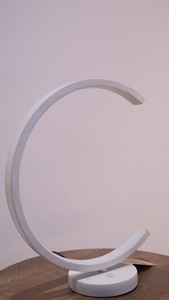 Modern LED Desk Lamp 10W Warm White <b>Push</b> dimmer Minimalist Design for Bedroom Table <b>Lighting</b> - Product Image 6