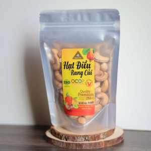 Precio Especial al por Mayor: Nueces de Anacardo Orgánicas Tostadas y Sin Cáscara de Primera Calidad de Vietnam W180 250g con Cierre Transparente, la Mejor Oferta - Product Image 1