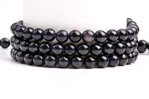 Cuentas sueltas de piedras preciosas de Goldstone azul cielo nocturno para hacer joyas, pulseras, collares, manualidades DIY. - Product Image 2