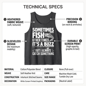 Camiseta sin mangas de algodón heather de alta calidad para hombre, top transpirable de punto para verano, gimnasio y pesca al aire libre, venta al por mayor ODM personalizada - Product Image 5