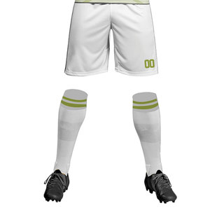 Kits de football en jersey 100% polyester sublimé en gros, uniformes de football personnalisés pour hommes, respirants, avec logo pour hommes - Product Image 6