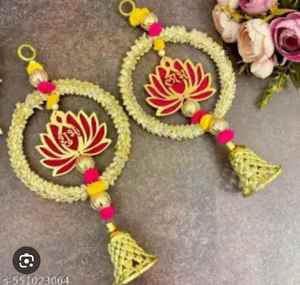 Vente directe d'usine Diwali Décoration Shubh Labh Tenture murale parfaite pour les cadeaux et la décoration - Product Image 2