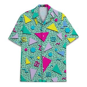100% Polyester Jersey <b>Half</b> Sleeve Quick Dry Digital Print Men's <b>Shirts</b> Wholesale Customized Design - Product Image 2