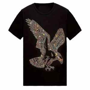 T-shirt Homme Strass Personnalisé à Prix Abordable – Nouvelle Collection Confortable et Tendance – Le Top de la Mode Active avec le Meilleur Style - Product Image 1