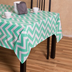 100% Cotton Woven Solid Modern Home <b>Tablecloth</b>-Oilproof Waterproof Eco-Friendly Durable <b>Square</b> Shape - Product Image 5