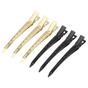 Pinzas para Seccionar el Cabello, de Plástico y Metal, Ligeras, Fuerte Sujeción, Herramientas de Peinado para Seccionar, Cortar y Teñir el Cabello, Uso Doméstico - Product Image 4