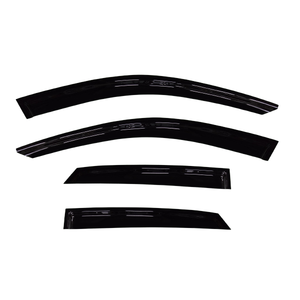 ชุดบังแดดหน้าต่างรถยนต์อะคริลิคใสสีดำแบบบาง 4 ชิ้น สำหรับ Audi Q3 Sportback ปี 2018-2024 พร้อมเทปกาว 3M - Product Image 1