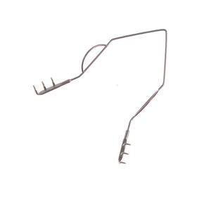 Retracteur cardiovasculaire Parsonnet auto-serrant en acier à ressort léger, 3x3 pointes acérées, longueur totale 1,25 po (3,2 cm) ZETOMEDPRO - Product Image 5