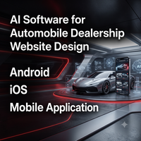 AI Software for Automobile Dealership Website Design Android iOS Mobile Application WordPress Shopify Plugin AI ERP CRM Software