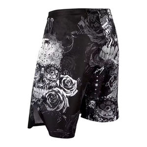 Shorts de course pour hommes en dentelle sublimée, personnalisables, pour fitness, sport décontracté, respirants, séchage rapide, taille élastique unie, pour entraînement et gym - Product Image 3