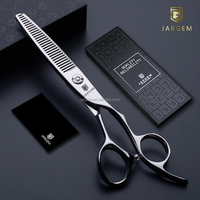 Ciseaux professionnels à effiler les cheveux, 30 dents, en acier VG10, pour salon de coiffure, outils de texturisation, barbier