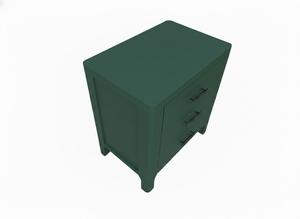 Mesa de Centro Moderna con 3 Cajones, MDF de Acacia, Chapa de Acacia, Marca KP, 1 Año de Garantía - Muebles de Salón, Mesa Auxiliar/Mesita de Noche - Product Image 3