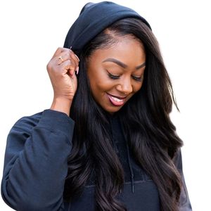 Sweat à capuche unisexe noir avec patch chenille lettres grecques, pull premium, streetwear élégant et confortable - Product Image 2