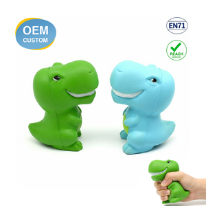 Giocattolo Morbido a Lenta Risposta, Simpatico Piccolo Dinosauro in Schiuma PU, Antistress, Ornamento Animale Cartoon - Product Image 1