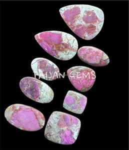 Cabochon de pierres précieuses en vrac Azurite de Cobalt naturel poli toutes tailles cabochon en cristal pour la fabrication de pendentifs de bijoux pierre - Product Image 2