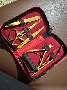 Vired Impex Portable 10 in 1 Carbon Steel Nail <b>Kit</b> with Clipper <b>Manicure</b> Tools Case Classic Style for Toddler - Product Image 2