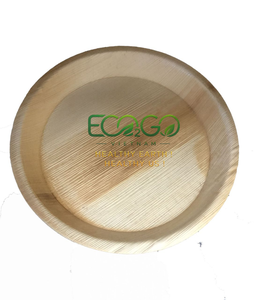 100% Compostable Areca Palm Leaf Dinner <b>Plates</b> | Zero Waste Biodegradable <b>Disposable</b> Wooden Tableware | Chemical Free Eco <b>Plates</b> - Product Image 5