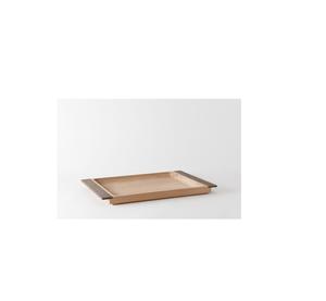 Plateau de service en bois multifonction grande capacité pour servir plusieurs assiettes, verres, bols et couverts en toute sécurité - Product Image 6