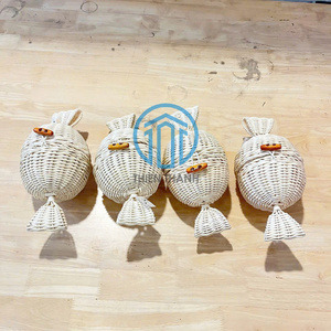 Elegant Wicker Candy <b>Box</b> for <b>Eid</b> Garangao Gergean <b>Gifts</b> Dates Chocolates and Decor Stunning Handmade Rattan Ramadan Basket - Product Image 2