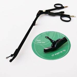 Pinces d'aspiration bipolaires Stammberger pour usage vétérinaire canin, 12,5 cm, pointe de 15 mm, câble de 3 mètres, réutilisables, autoclavables, en acier inoxydable - Product Image 2