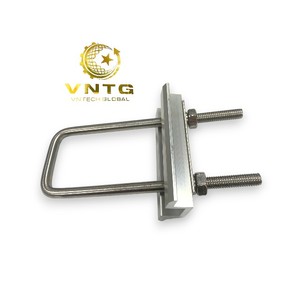 ระบบยึดแผงโซลาร์เซลล์ VNG OEM/ODM แบบยูโบลต์แคลมป์ สำหรับขายึดแผงโซลาร์เซลล์ ท่อเหลี่ยมขนาด 40x80 มม. - Product Image 3