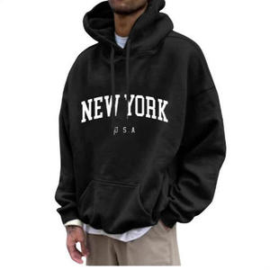 Sudadera con Capucha Personalizada para Hombre, Talla Grande, de Algodón y Felpa, Informal, Impermeable, Transpirable, Ecológica, Estilo Invernal - Product Image 2