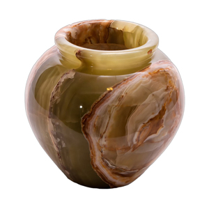 โกศหินอ่อนออนิกซ์ธรรมชาติสุดหรู สไตล์ยุโรป งานฝีมือประณีต สำหรับเก็บอัฐิ สีพื้น - Product Image 6