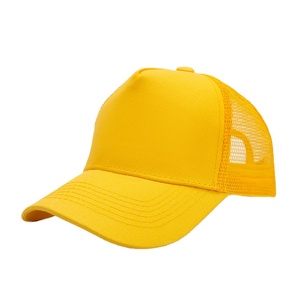 2025 haute qualité confortable classique 5 panneaux toile camionneur chapeau incurvé bord Snapback casquette de Baseball en gros Image plage - Product Image 1