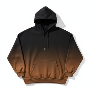 High Quality Heavyweight Acid Wash Hoodie Custom 500GSM French Terry Blank Distressed Vintage Oversized No-String Pullover - Product Image 1