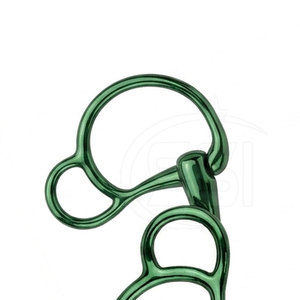 บิตเหล็กกล้าไร้สนิมคุณภาพสูงแบบปรับแต่งได้สำหรับขี่ม้าและฝึกม้า - Product Image 4