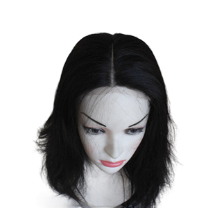 Peluca de Cabello Humano Natural de Longitud Compacta, 12 Pulgadas, con Cierre 4x4, Encaje HD Transparente, Estilo Sencillo y Económico - Product Image 2