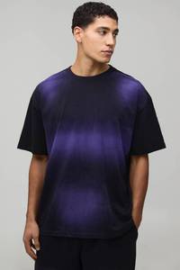 Camiseta de Hombre con Efecto Deslavado, 100% Algodón, Estilo Vintage, Oversize, Casual, Streetwear, con Logotipo Personalizado, Transpirable, de Alta Calidad, OEM - Product Image 3
